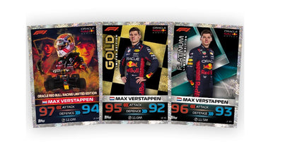 Topps F1 Turbo Attax trading and collectible card game (Smart Pack- Max Verstappen verison)