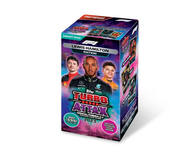 Topps F1 Turbo Attax trading and collectible card game (Smart Pack- Lewis Hamilton version)