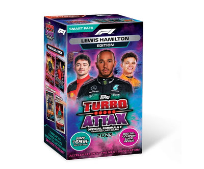 Topps F1 Turbo Attax trading and collectible card game (Smart Pack- Lewis Hamilton version)
