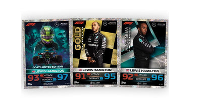Topps F1 Turbo Attax trading and collectible card game (Smart Pack- Lewis Hamilton version)