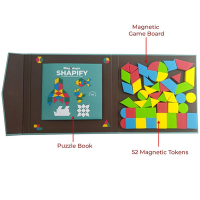 Toy Kraft: Magnalogix Shapify - Magnetic Games