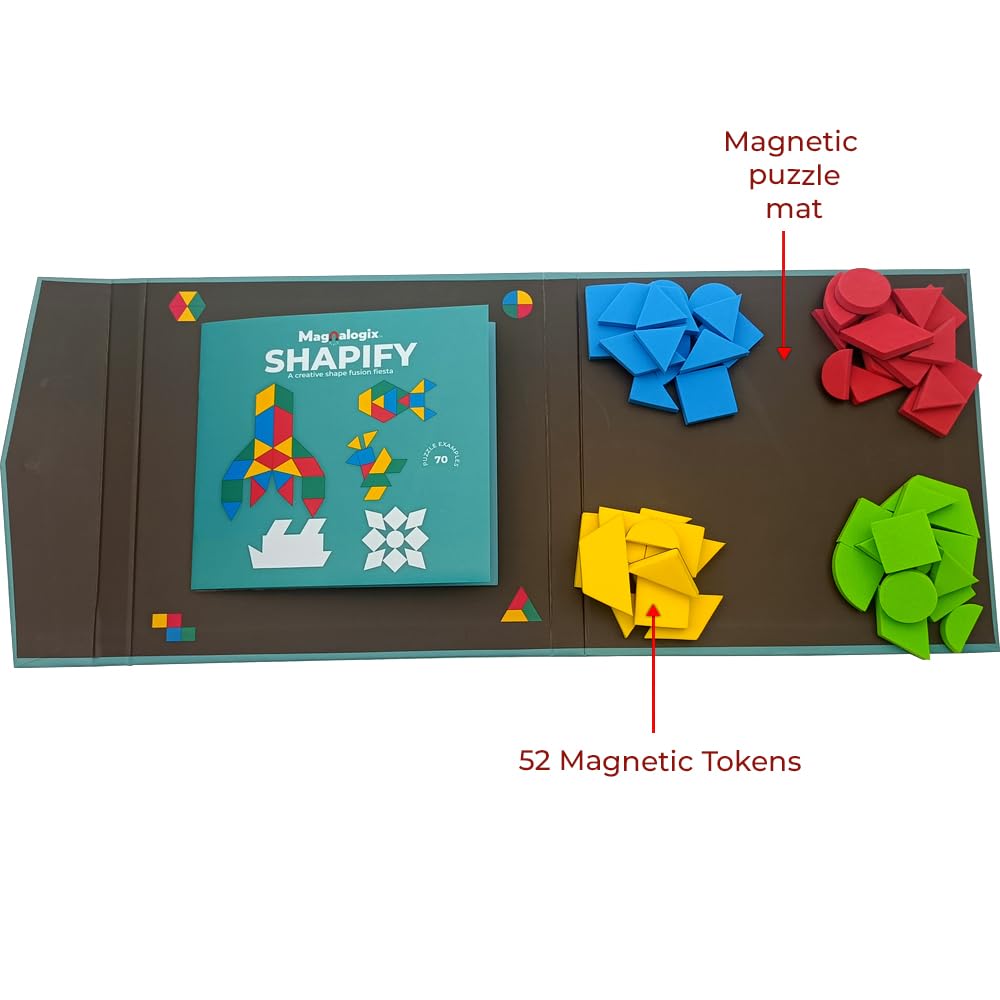 Toy Kraft: Magnalogix Shapify - Magnetic Games