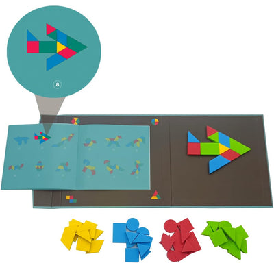 Toy Kraft: Magnalogix Shapify - Magnetic Games