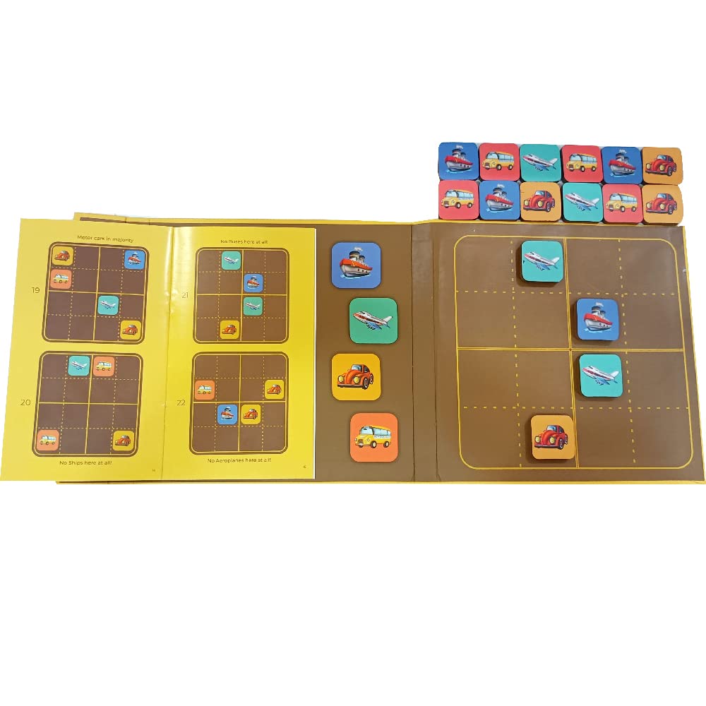 Toy Kraft: Sudoku Transport - Magnetic Puzzle Game