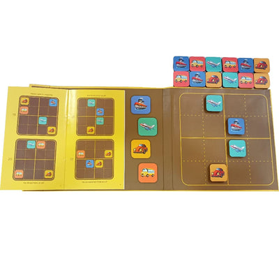 Toy Kraft: Sudoku Transport - Magnetic Puzzle Game