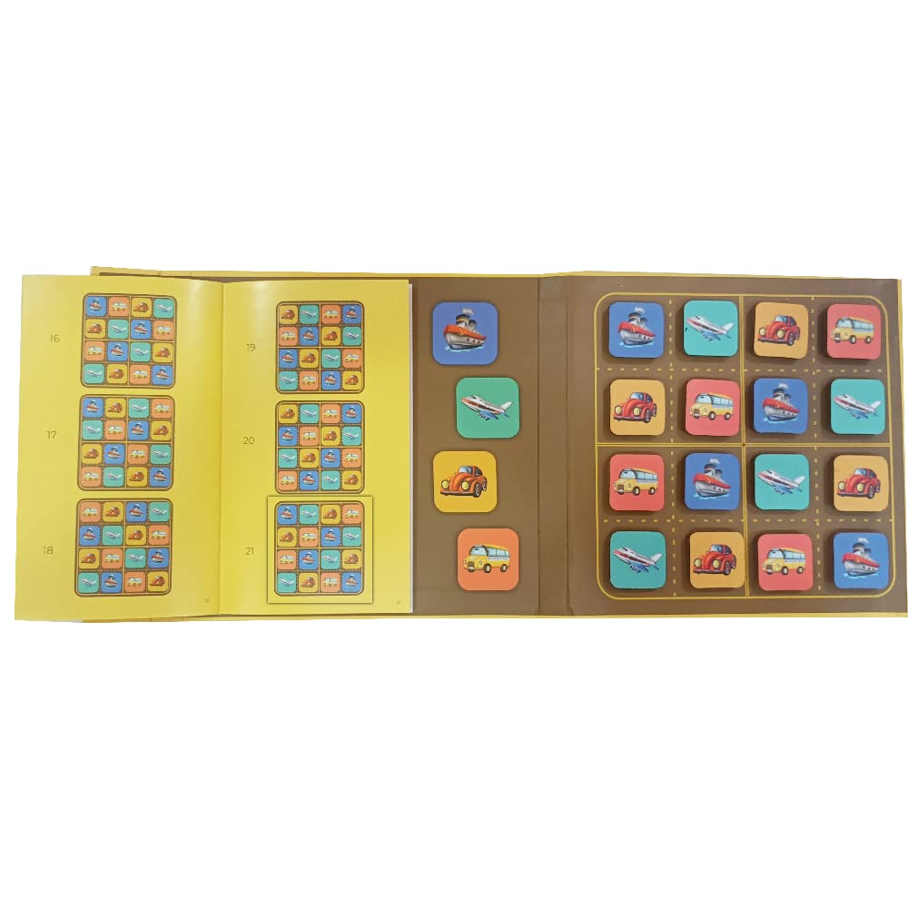 Toy Kraft: Sudoku Transport - Magnetic Puzzle Game