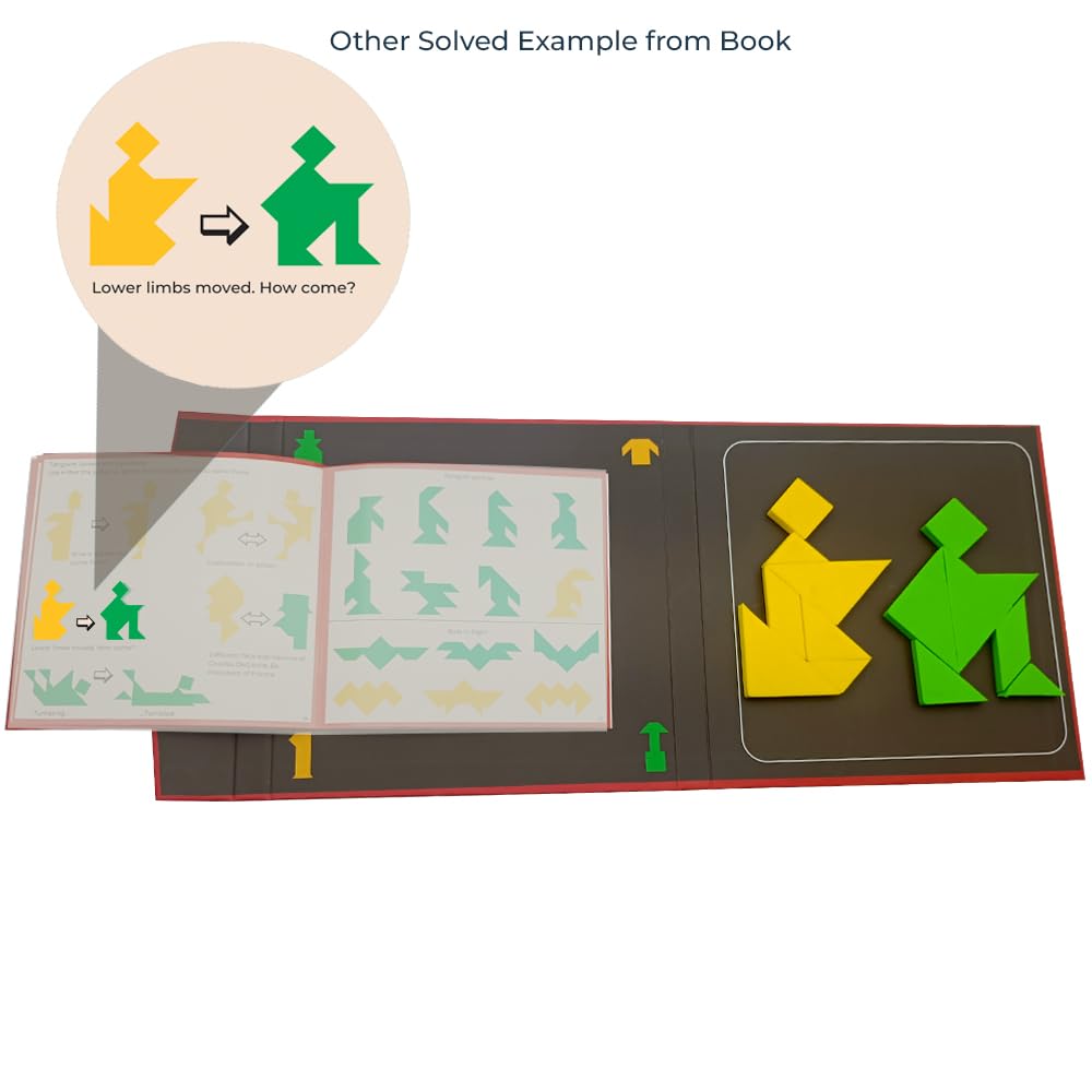 Toy Kraft: Tangram Senior - Magnetic Brain Game