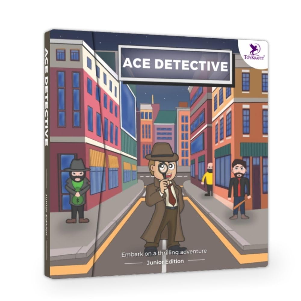 Toy Kraft: Ace Detective - Magnetic Brain Game Junior Edition