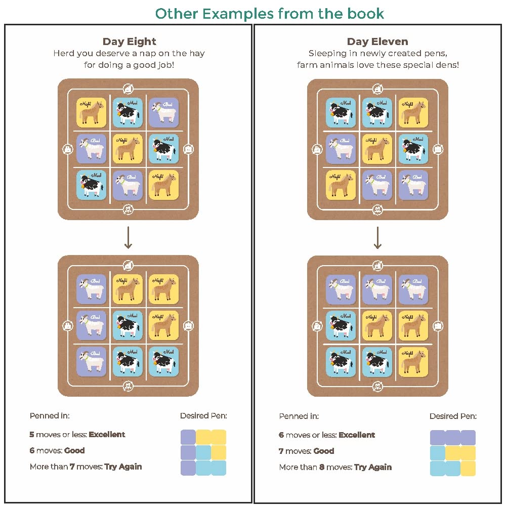 Toy Kraft Pen Them Up: Logic Based Magnetic Puzzle Game Junior Edition