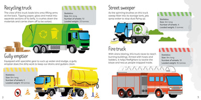 Usborne Book and Jigsaw Trucks - Paperback | Usborne