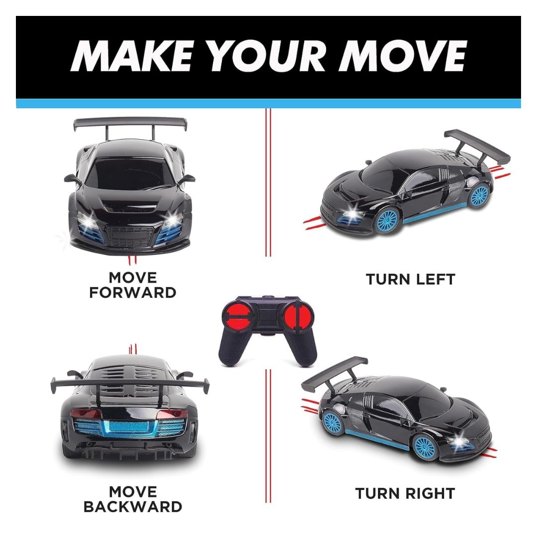 Veva: Race N Roll Remote Car A Black