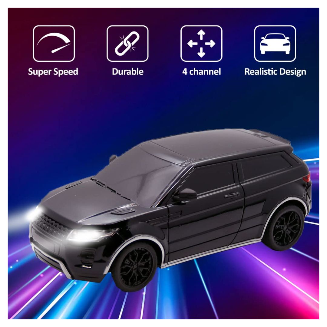 Veva: Race N Roll Remote Car Rover Black