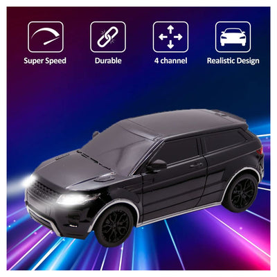 Veva: Race N Roll Remote Car Rover Black