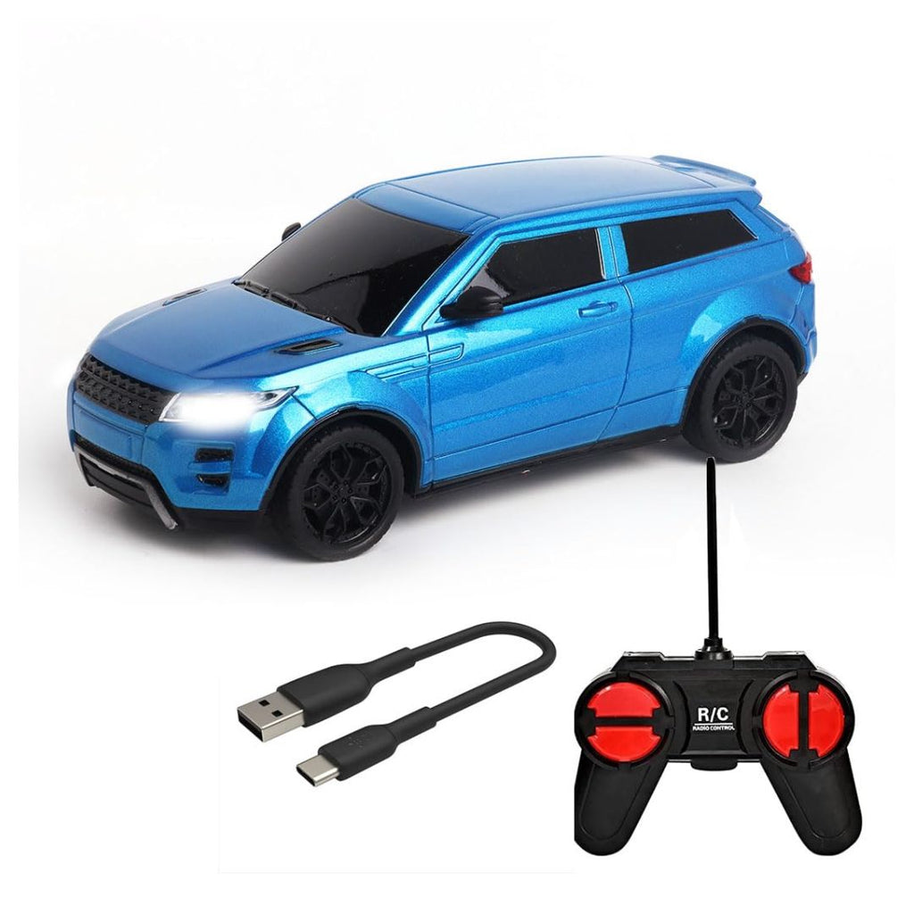 Veva: Race N Roll Remote Car Rover Blue
