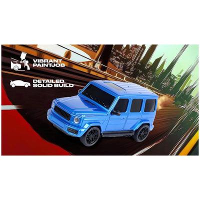 Veva: Race N Roll Remote Car Wagon Blue