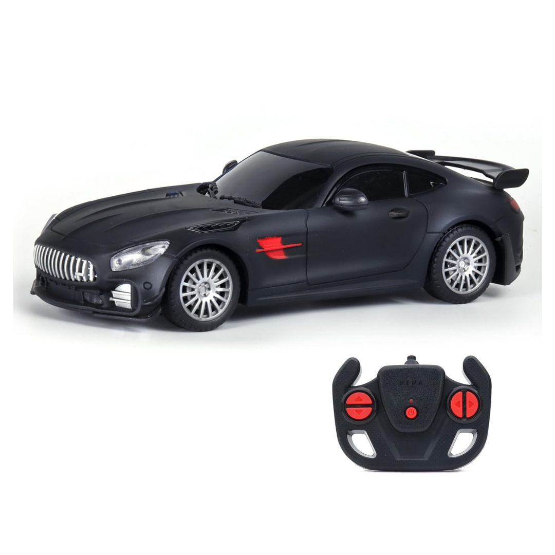 Veva Race N Roll Remote Control Sport Car Black
