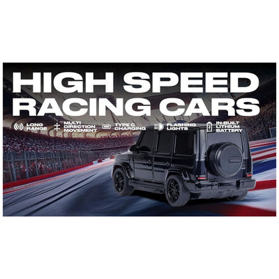 Veva: Race N Roll Remote Car Wagon Black