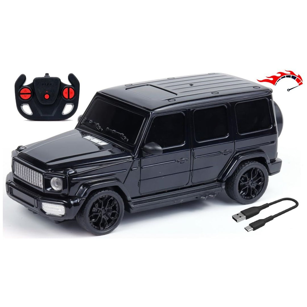 Veva: Race N Roll Remote Car Wagon Black