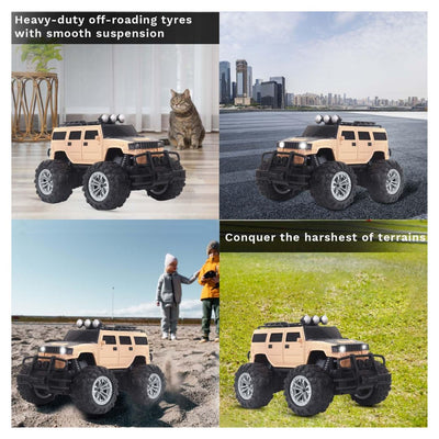 Veva Toys Off Road Wild Beast RC Car - Beige