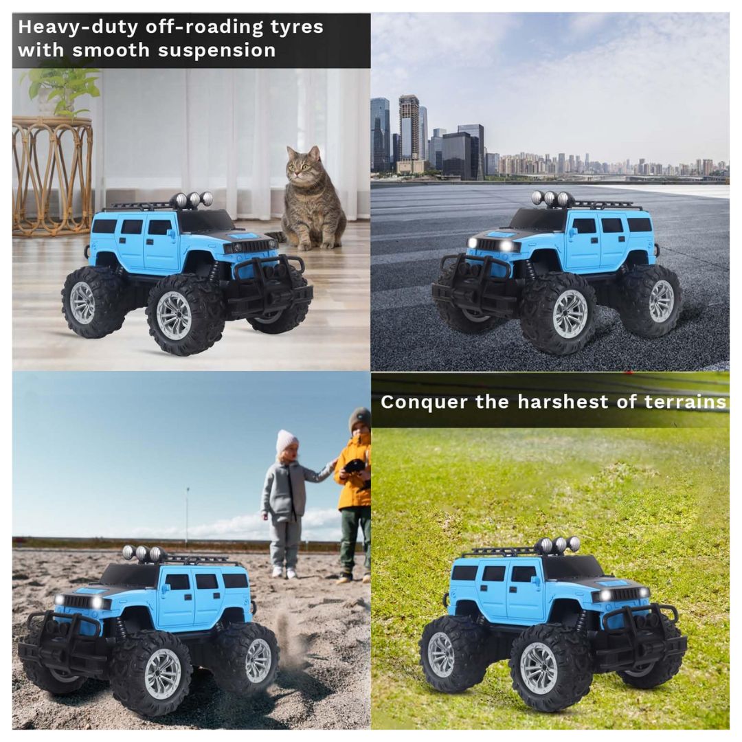 Veva Toys Off Road Wild Beast RC Car - Blue