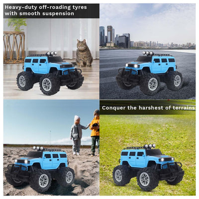 Veva Toys Off Road Wild Beast RC Car - Blue