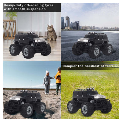 Veva Toys Off Road Wild Beast RC Car - Mat Black