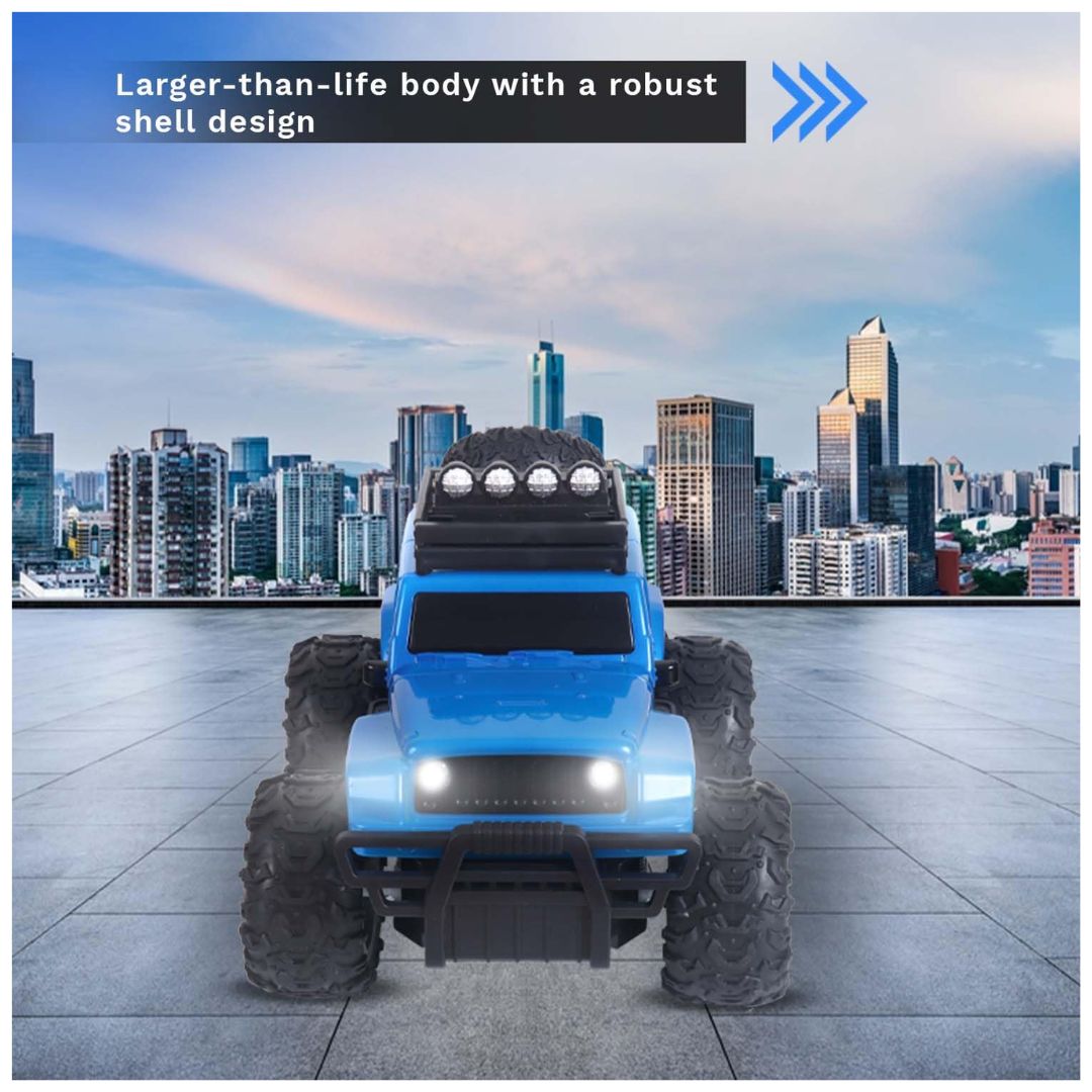 Veva Toys Off Road Wild Beast RC Pick Up Truck - Blue