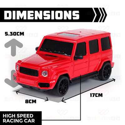 Veva: Race N Roll Remote Car -Wagon Style-Red (1:24)