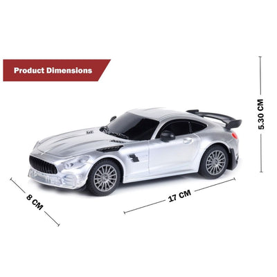 Veva Race N Roll Remote Control Sport Car Silver