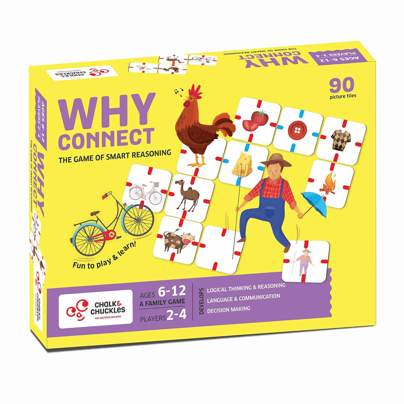 Chalk & Chuckles: Why Connect- The Game of Smart Reasoning