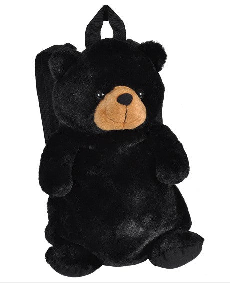 Wild Republic Black Bear Backpack 14"
