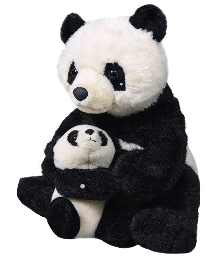 Wild Republic Panda - Mom & Baby 12 Inch