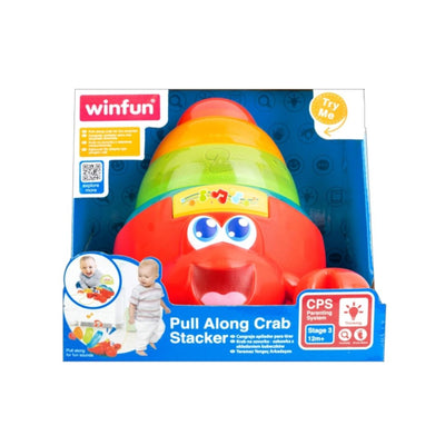 Winfun: Pull Along Crab Stacker