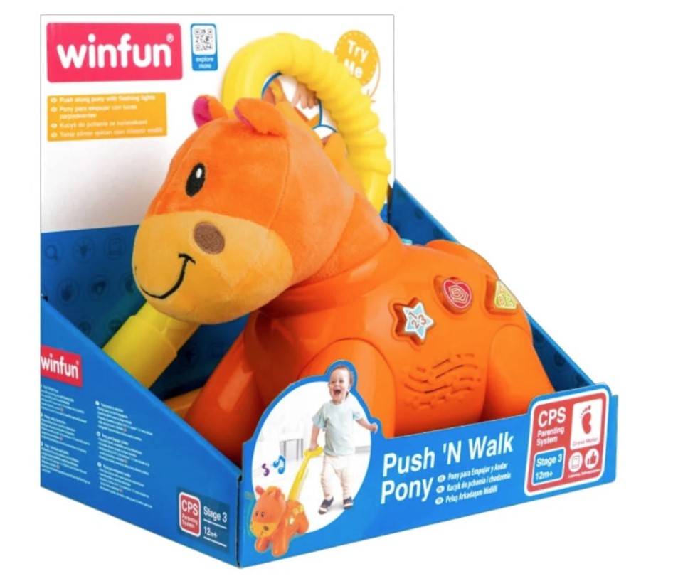 Winfun: Push 'N Walk Pony