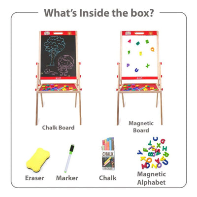 Wudly: 3 in 1 Easel Drawing Board