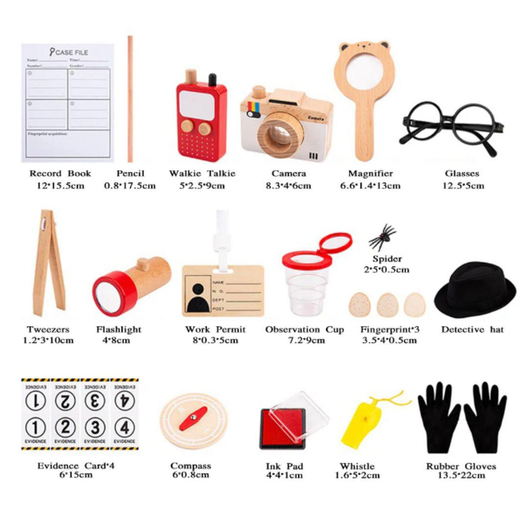 Wudly Toys: Detective Set