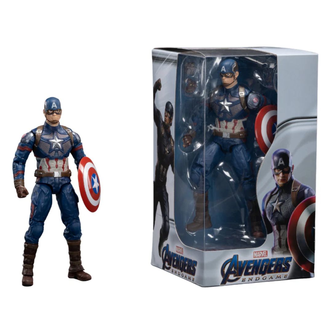 ZD Toys: Marvel Captain America 7 Inch