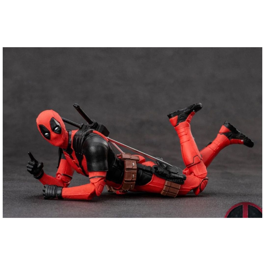 ZD Toys Deadpool Wolverine Action Figure With Full Set 7 inch, 1:10
