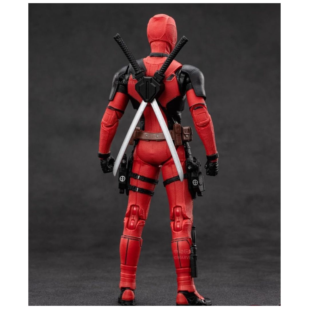 ZD Toys Deadpool Wolverine Action Figure With Full Set 7 inch, 1:10