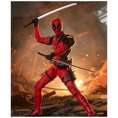 ZD Toys Deadpool Wolverine Action Figure With Full Set 7 inch, 1:10