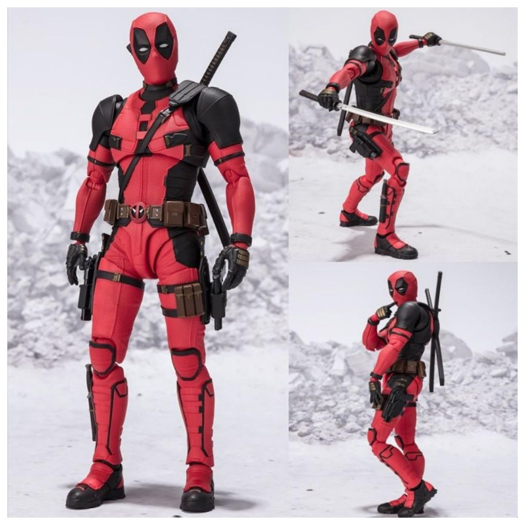ZD Toys Deadpool Wolverine Action Figure With Full Set 7 inch, 1:10
