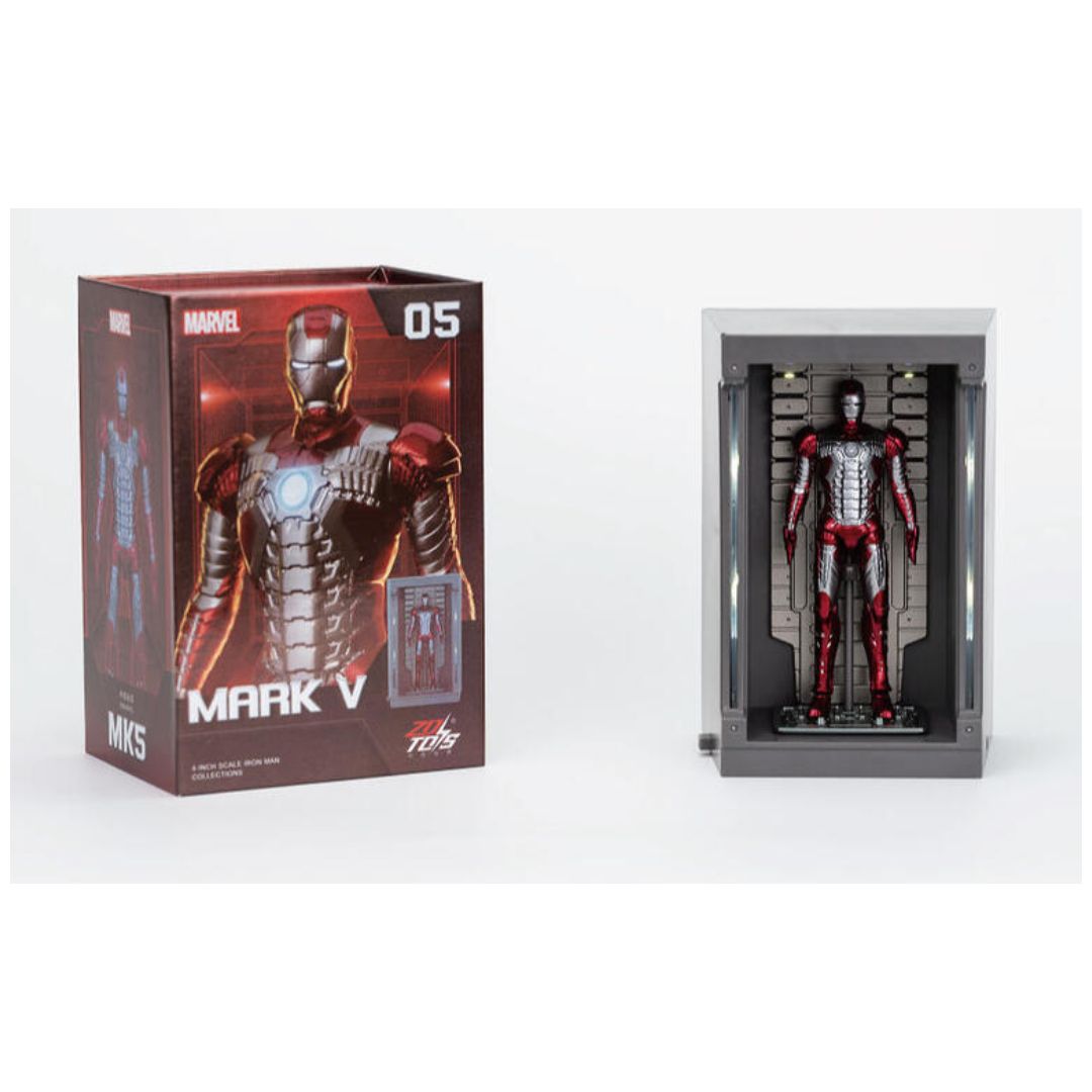 ZD Toys: Iron Man Hall of Armor Set - Mark05 4-Inch Figure