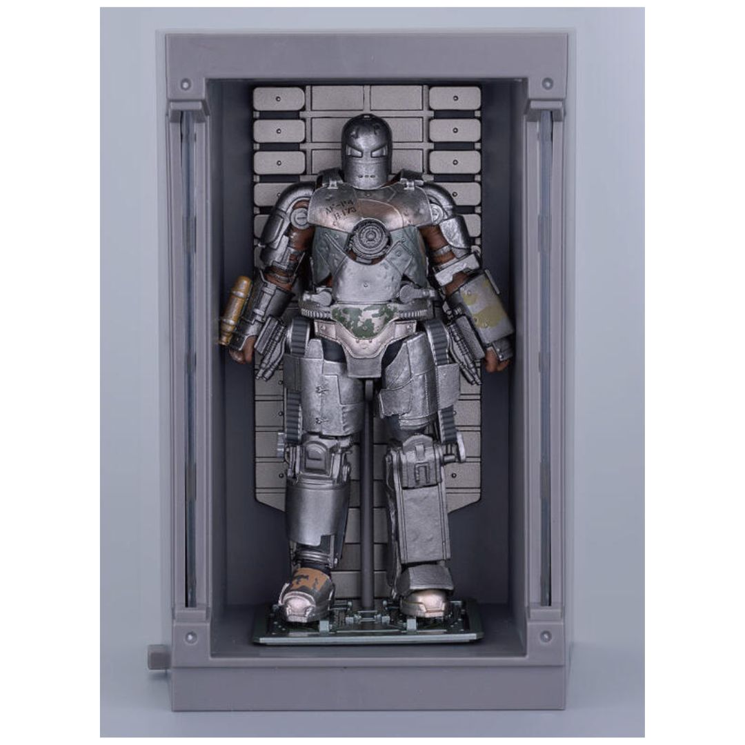 ZD Toys: Iron Man Hall of Armor Set - Mark1 4-Inch Figure