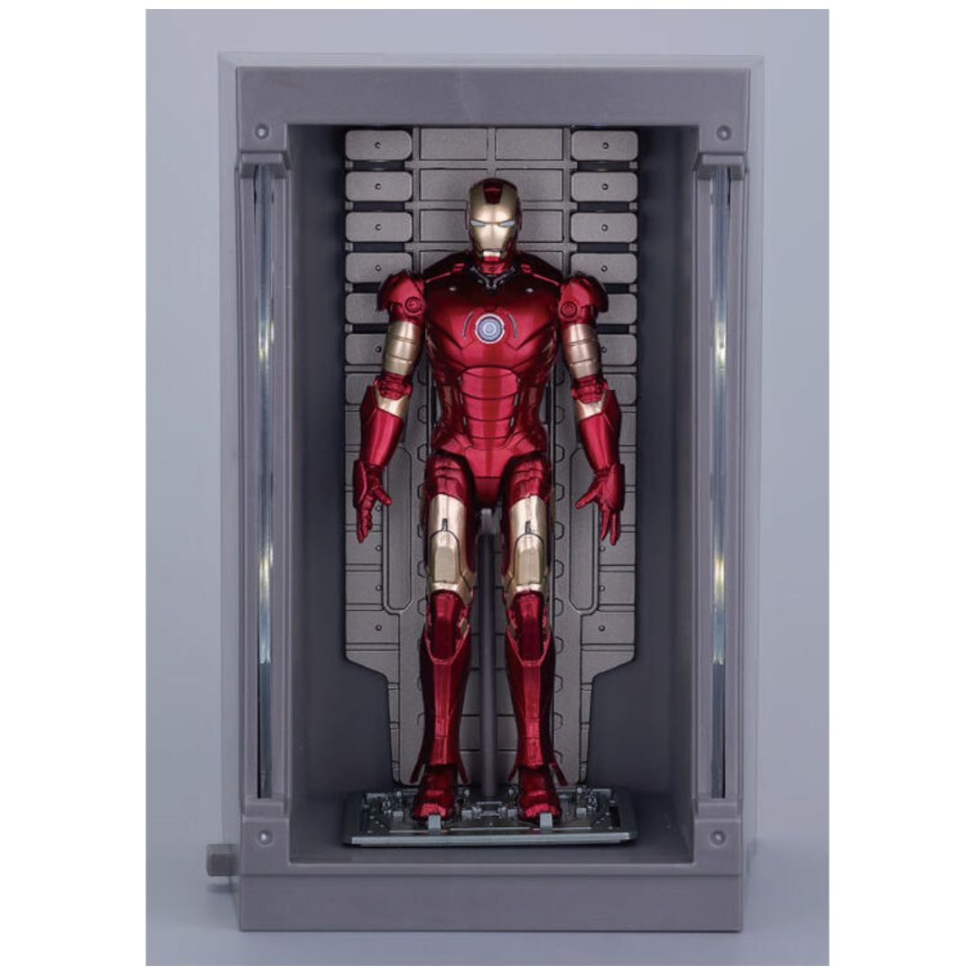 ZD Toys: Iron Man Hall of Armor Set - Mark3, 4-Inch Figure