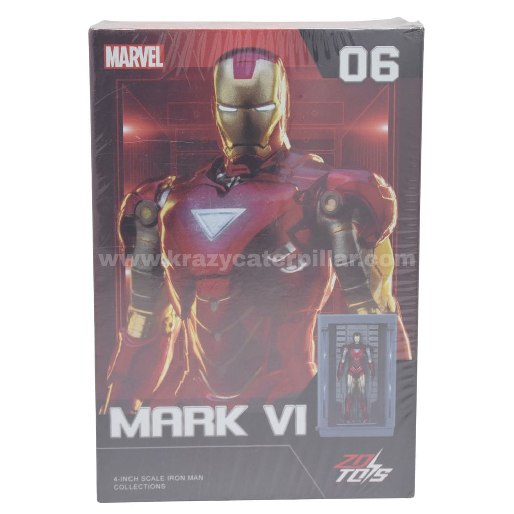 ZD Toys: Iron Man Hall of Armor Set - Mark 06, 4-Inch Figure