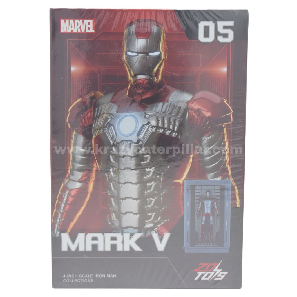 ZD Toys: Iron Man Hall of Armor Set - Mark05 4-Inch Figure