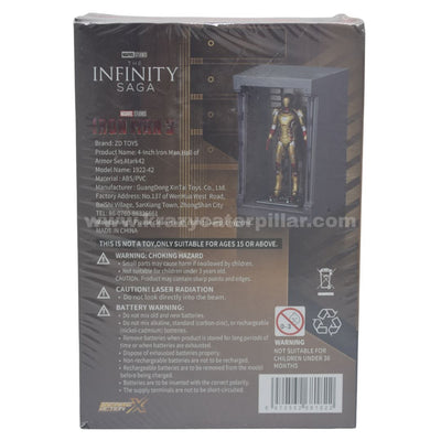 ZD Toys: Iron Man Hall of Armor Set - Mark42, 4-Inch Figure – Krazy ...