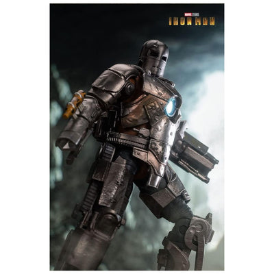 ZD Toys: Iron Man MK 1 Marvel 10th Anniversary Action Figure with the Hall of Armor - 7 Inch, Scale 1:10