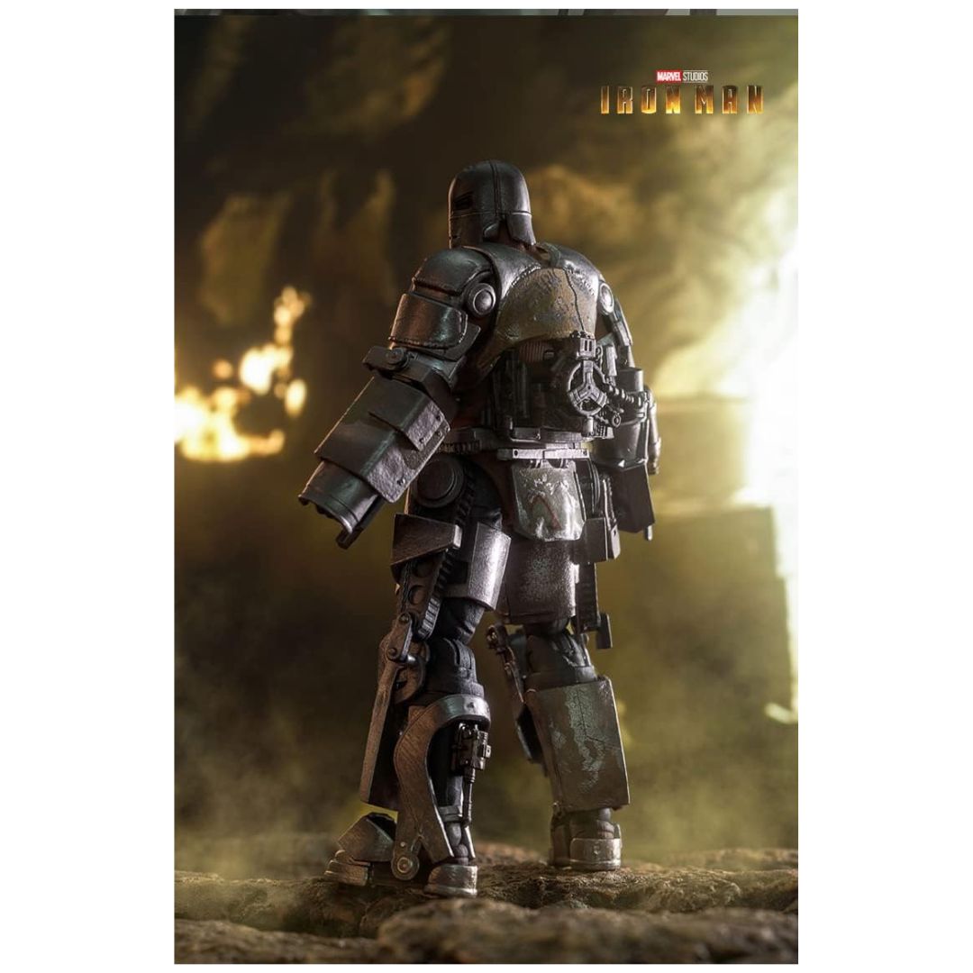 ZD Toys: Iron Man MK 1 Marvel 10th Anniversary Action Figure with the Hall of Armor - 7 Inch, Scale 1:10