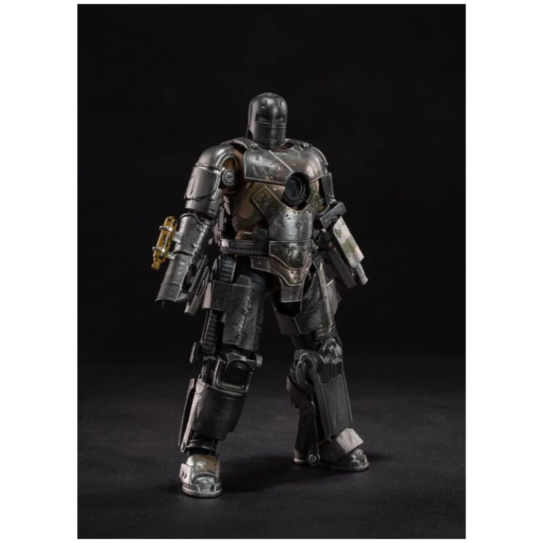 ZD Toys: Iron Man MK 1 Marvel 10th Anniversary Action Figure with the Hall of Armor - 7 Inch, Scale 1:10
